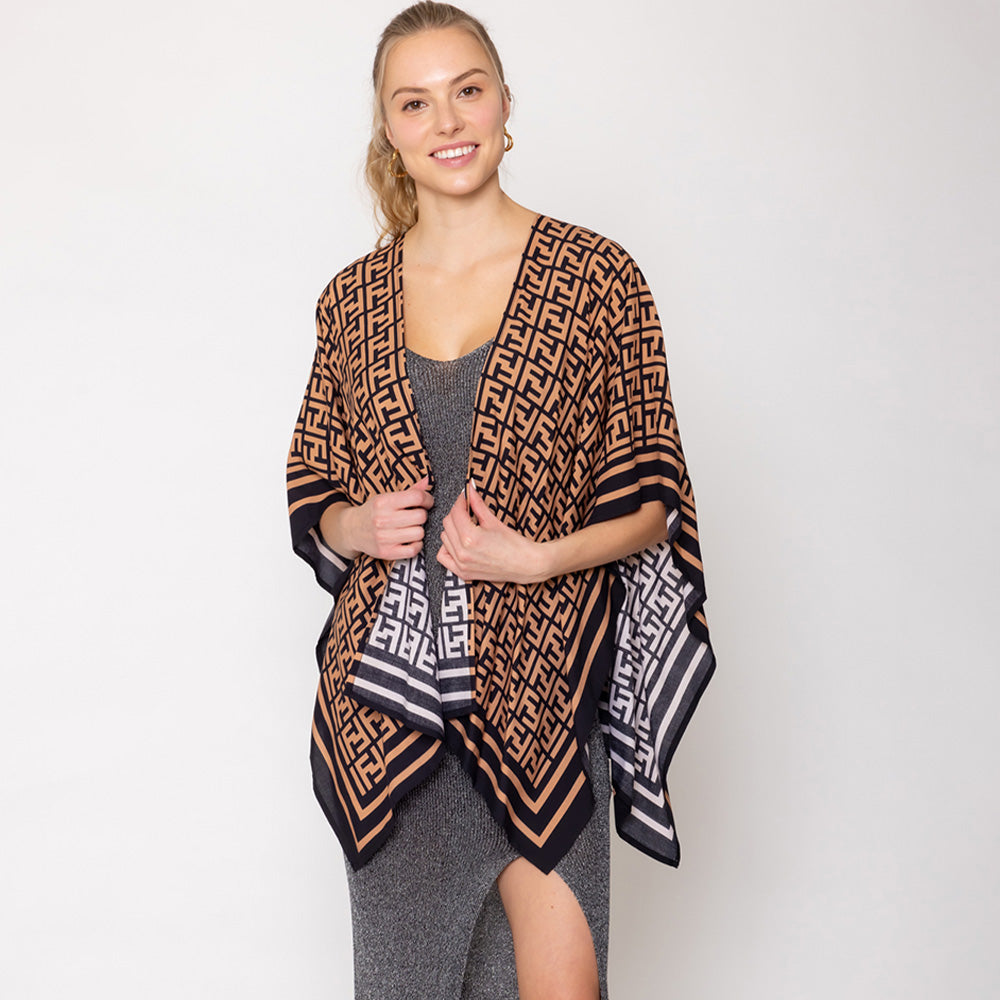'F' Inspired Poncho