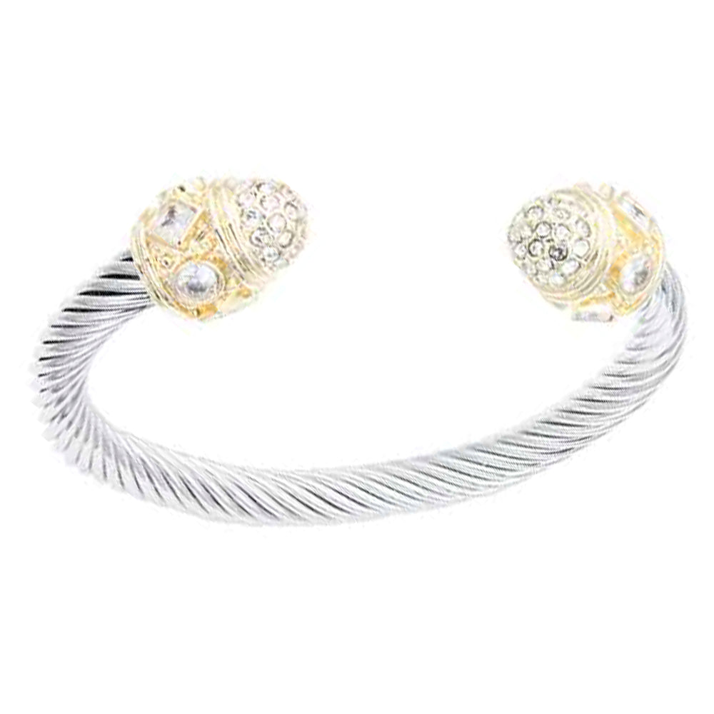 DYI Two Tone Twisted Cuff