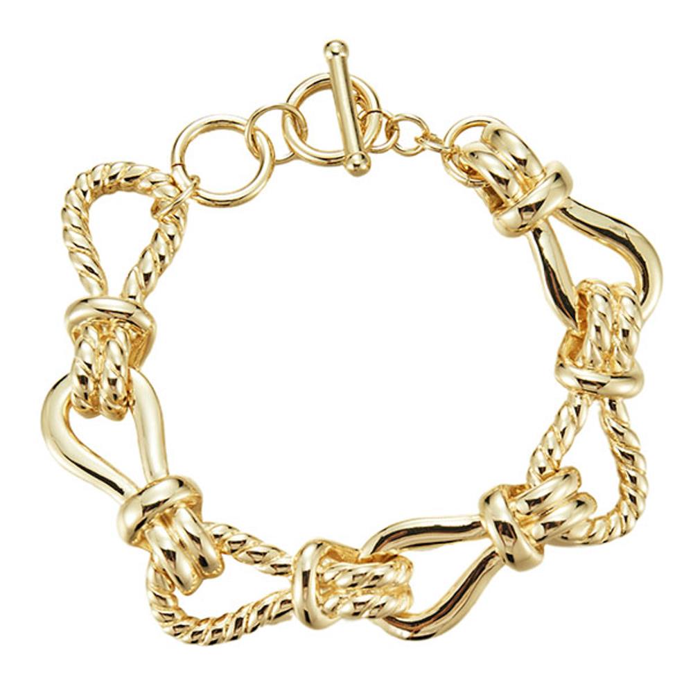 DYI Rope Knot Link Toggle Bracelet