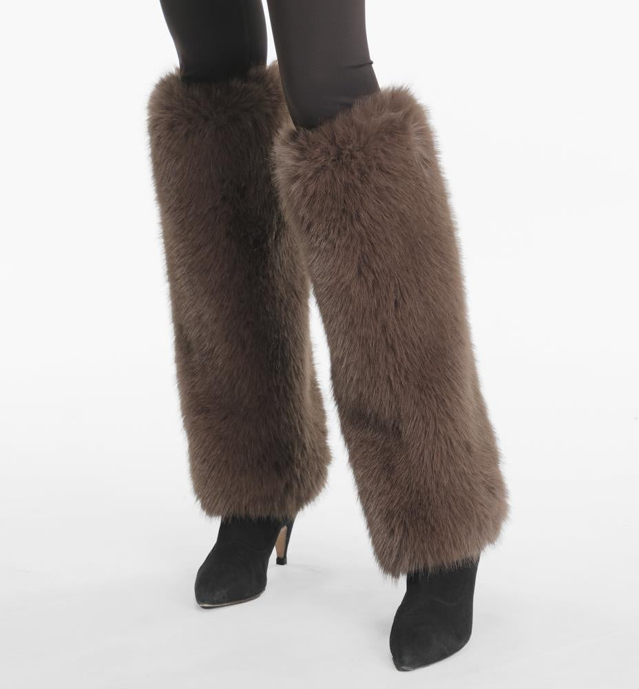 Faux Fur Leg Warmers