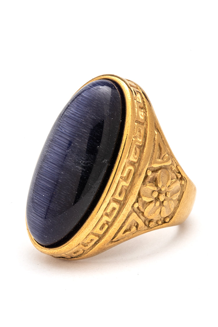 Engraved Statement Ring