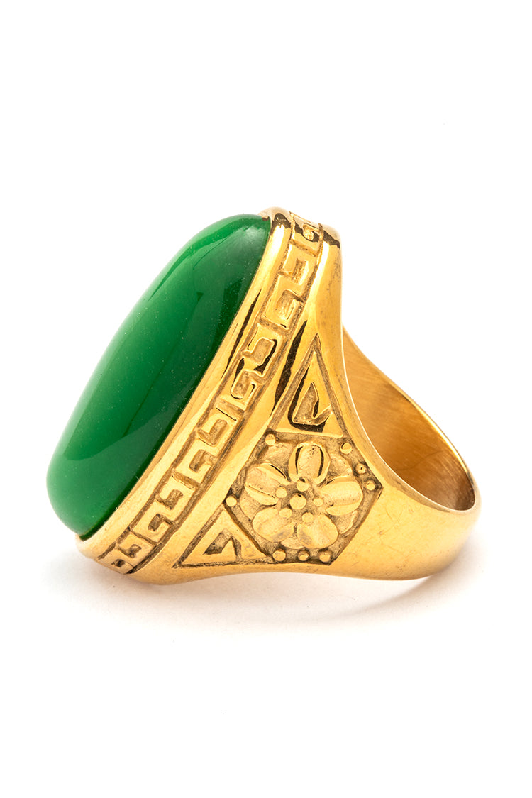 Engraved Statement Ring
