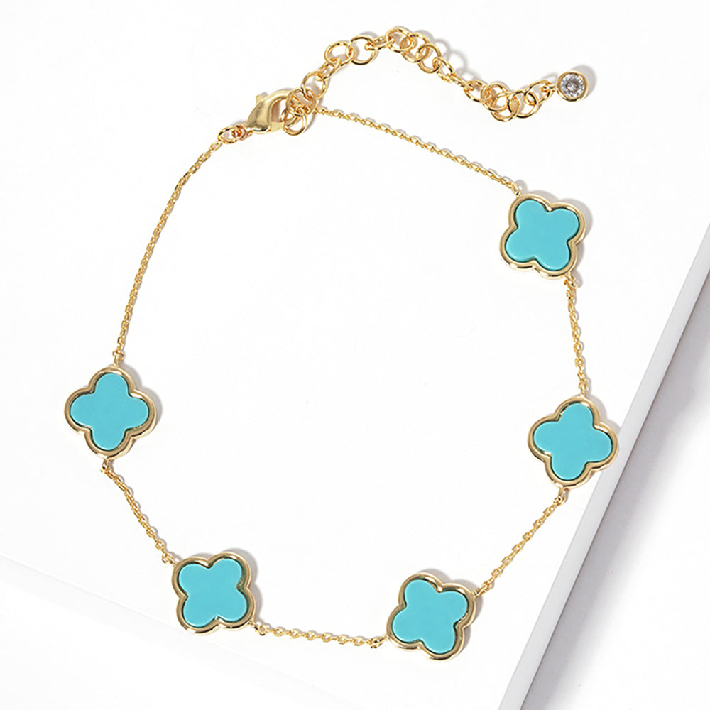 Clover Anklet