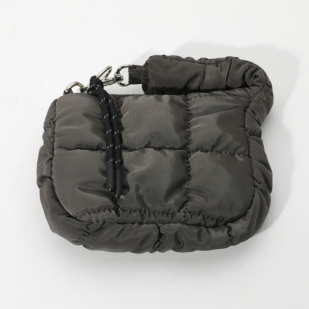 Quilted Puffer Mini Purse Bag / Bag Charm