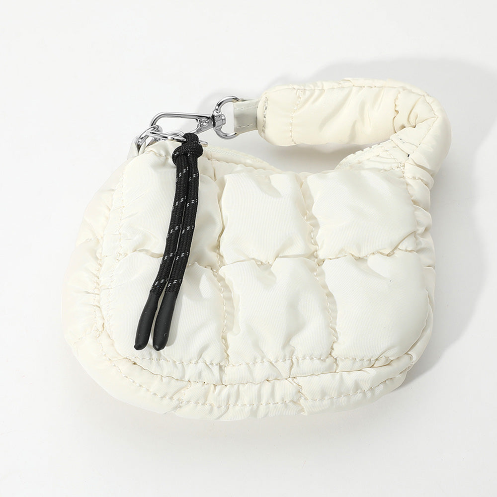 Quilted Puffer Mini Purse Bag / Bag Charm
