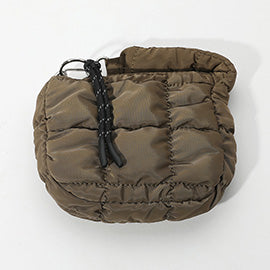 Quilted Puffer Mini Purse Bag / Bag Charm