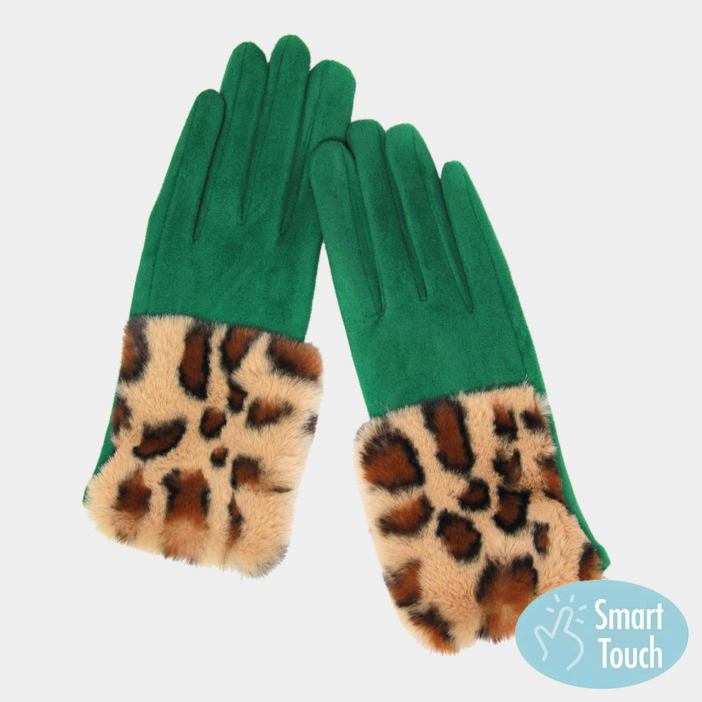 Money Green Smart Gloves