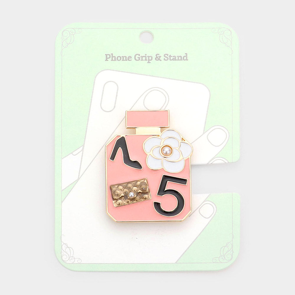 Perfume Adhesive Phone Grip and Stand