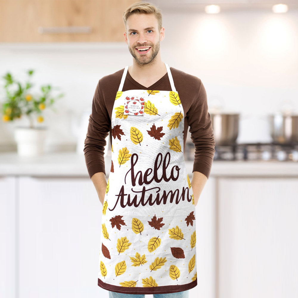 Pattern Printed Apron