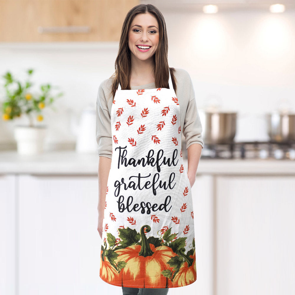 Pattern Printed Apron