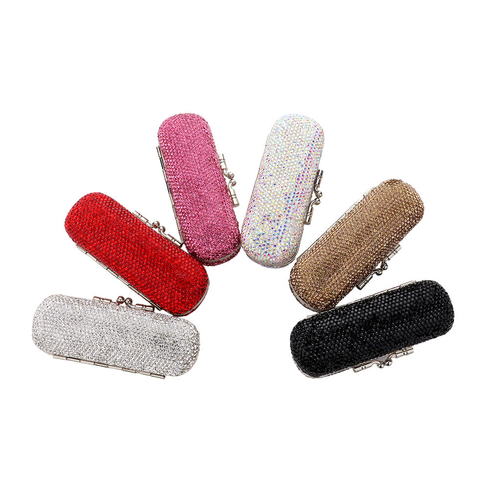 Bling Lipstick Hold Mirror