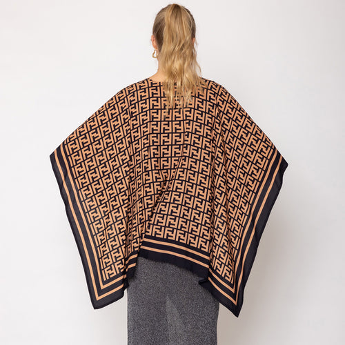 'F' Inspired Poncho