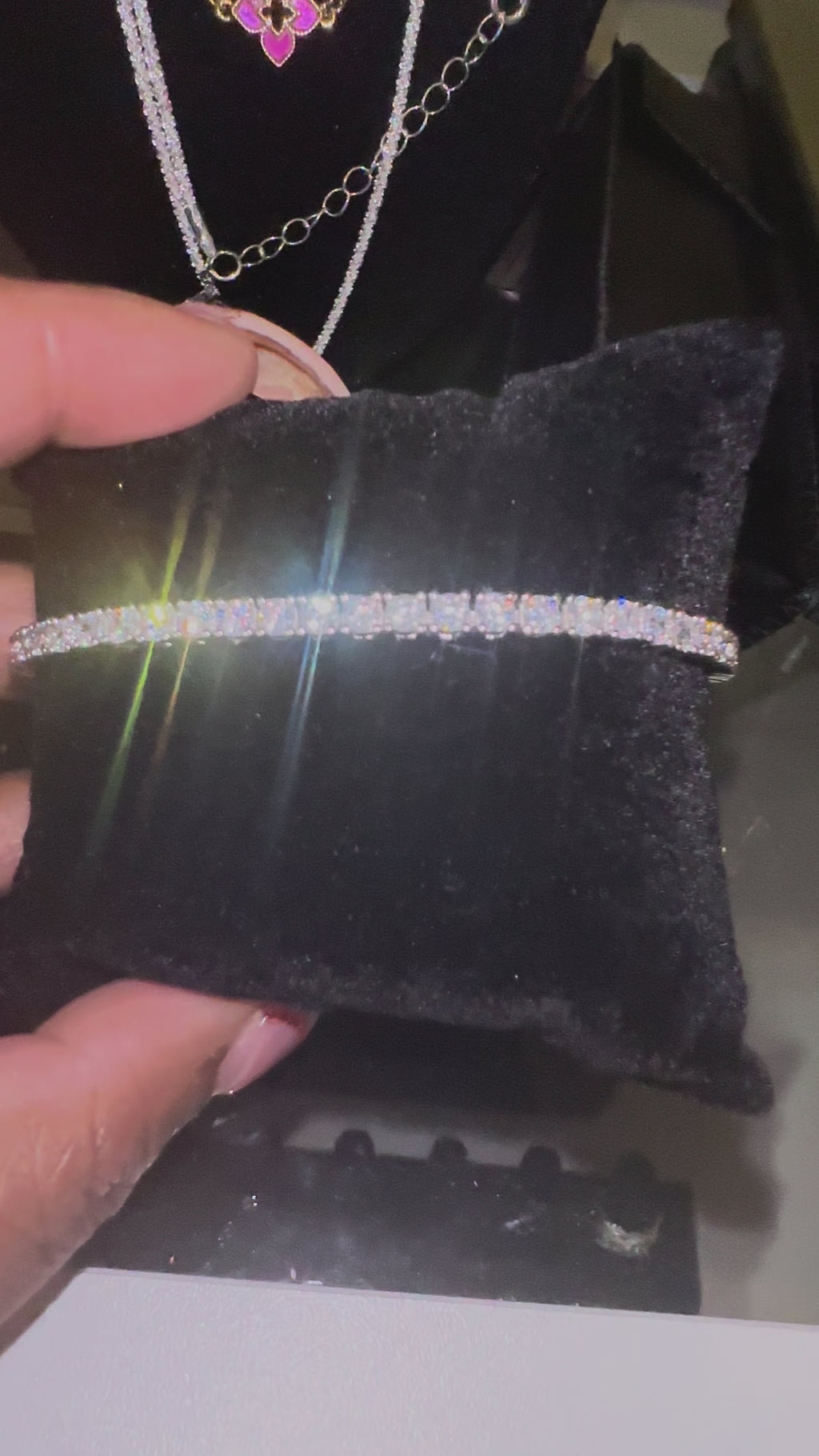 2CTW Moissanite Tennis Bracelet