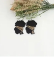 Wooden Dangle Earrings